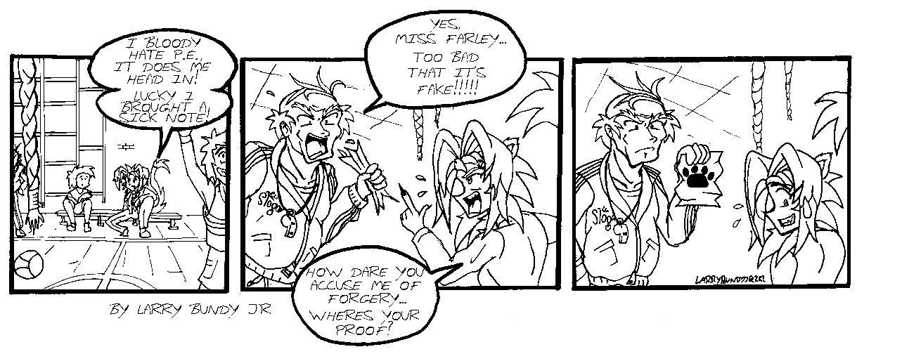 Natural Born Kittens Strip 2 by LarryBundyJr