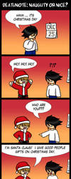 Deathnote: Naughty or Nice? by ilovestrawberries