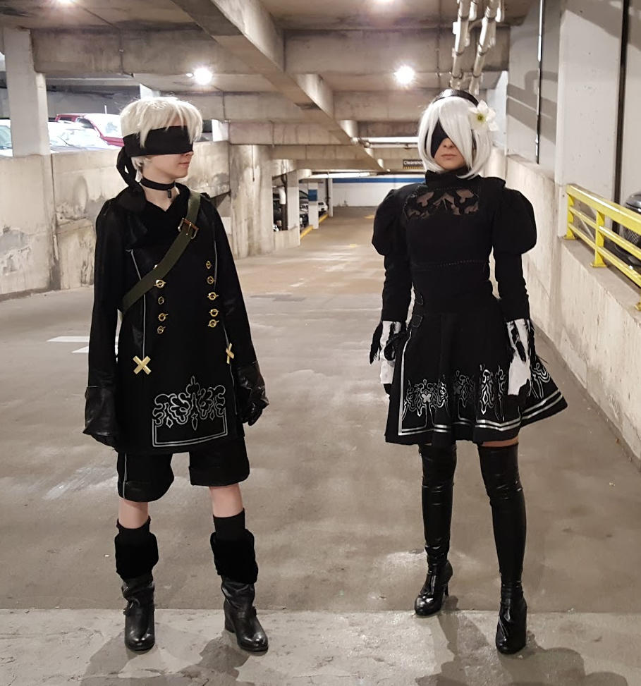 nier automata 2b and 9s nier automata 2b and 9s