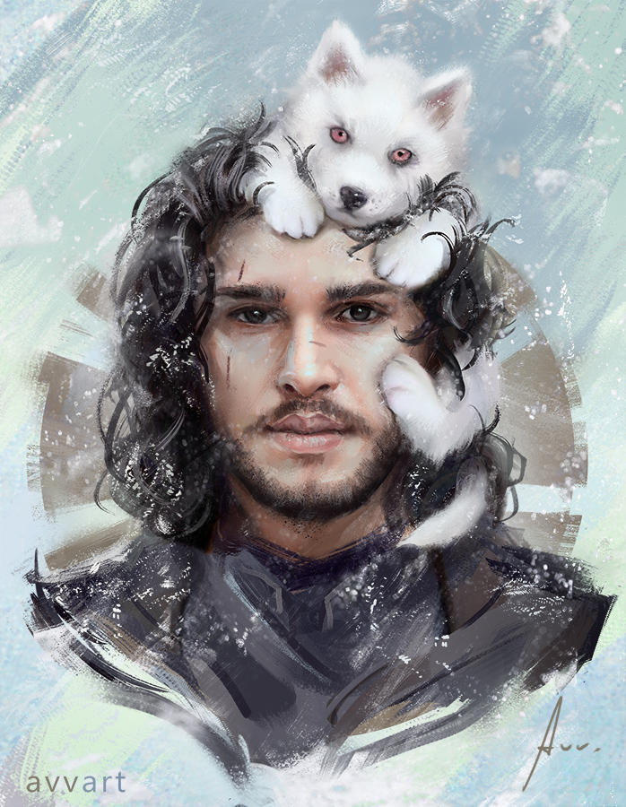 Jon Snow by avvart