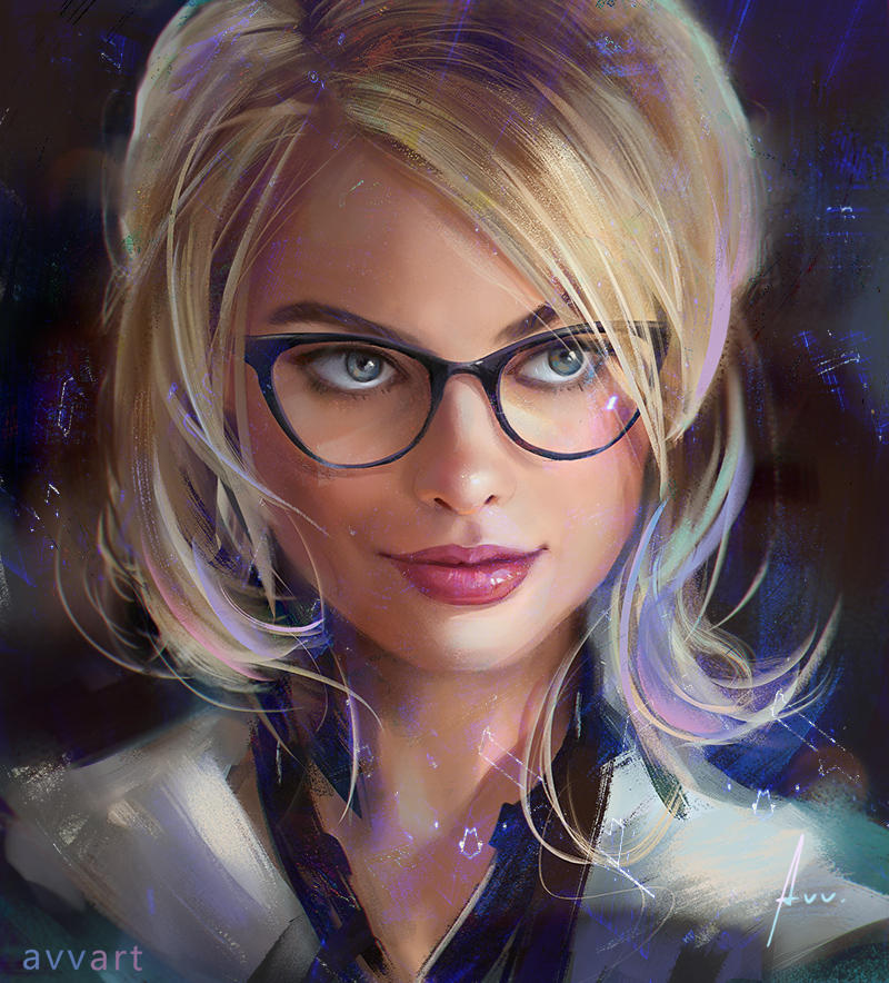 Margot Robbie by avvart