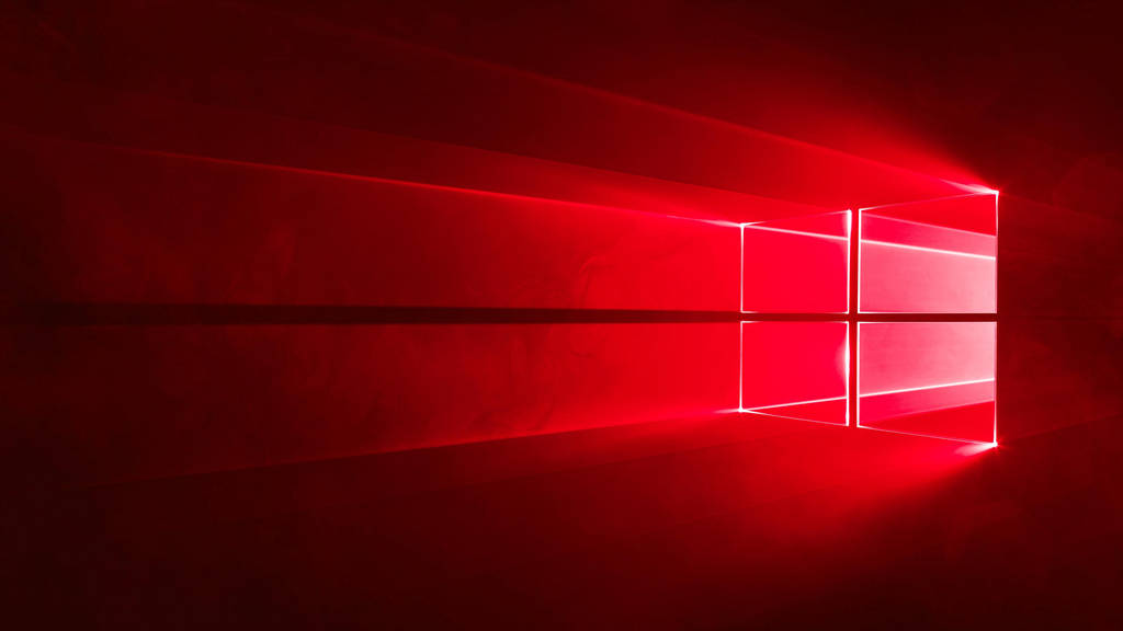 Microsoft Windows 10 - Default Wallpaper (RED) by ...