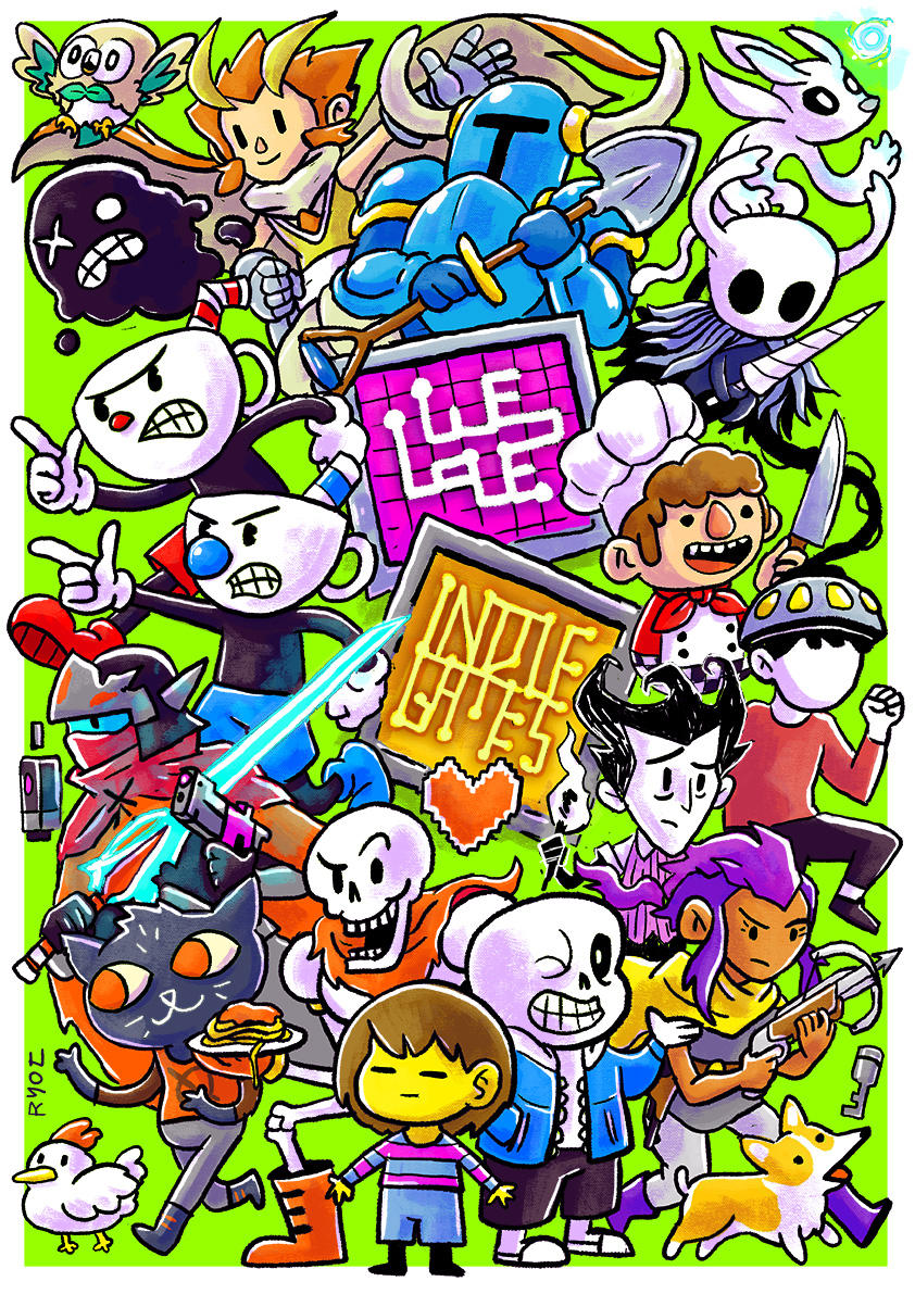 WE LOVE INDIE GAMES By RYOTOKUMOTO On DeviantArt we-love-indie-games-by-ryotokumoto-on-deviantart