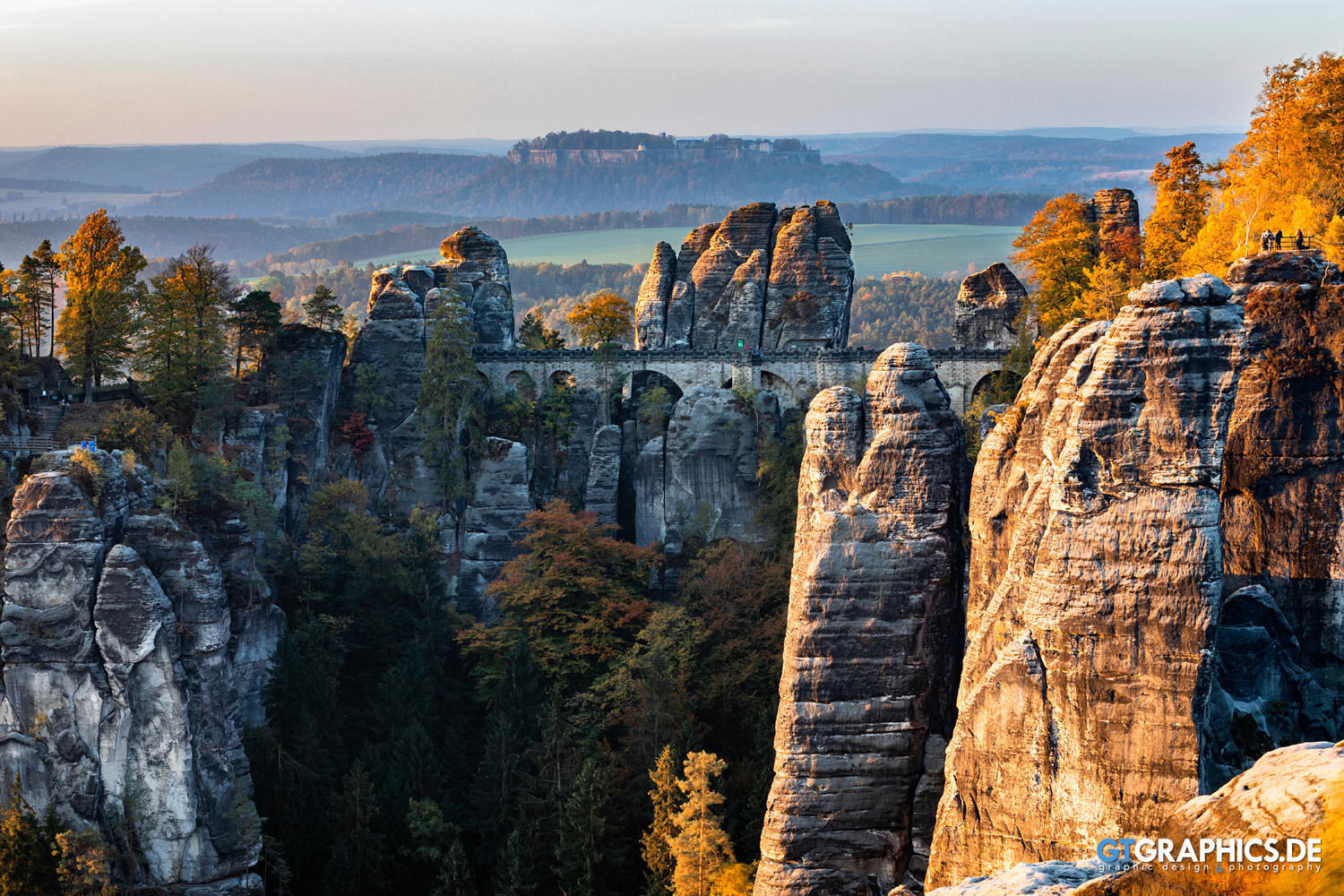 Bastei Morning by TobiasRoetsch