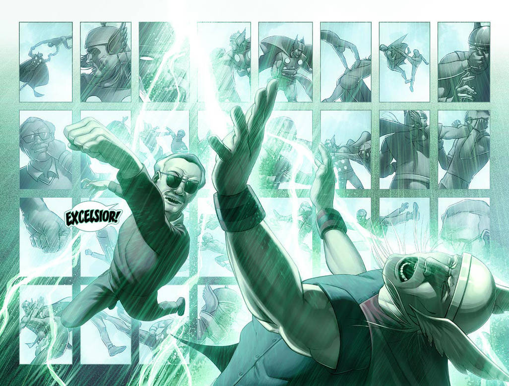 Stan vs. Thor p. 3-4 -lettered by JohnRauch