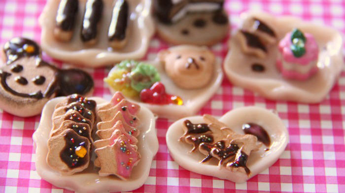 kawaii polymer clay creations