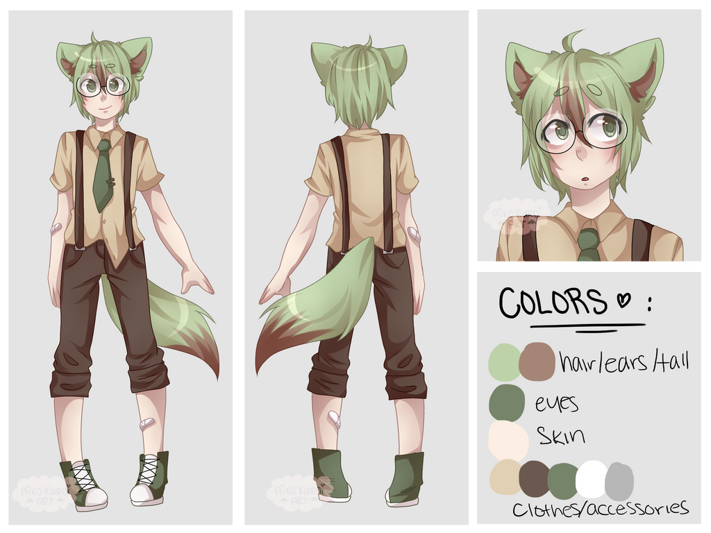 Character Reference Sheet YCH Example by blushingbats ...