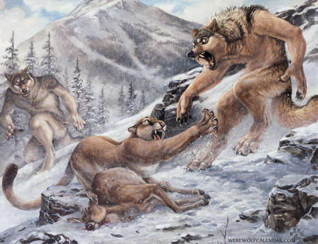Werewolf Calendar - Poachers by screwbald