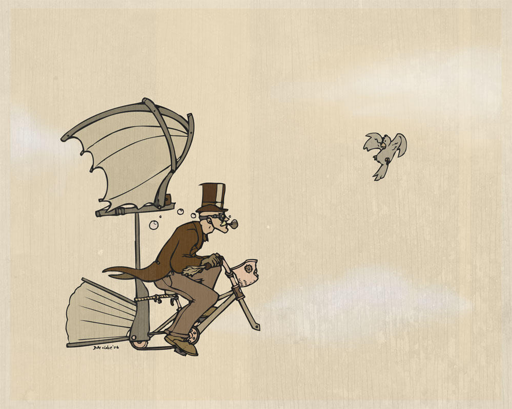 I've got a flying machine by DukeOGlue