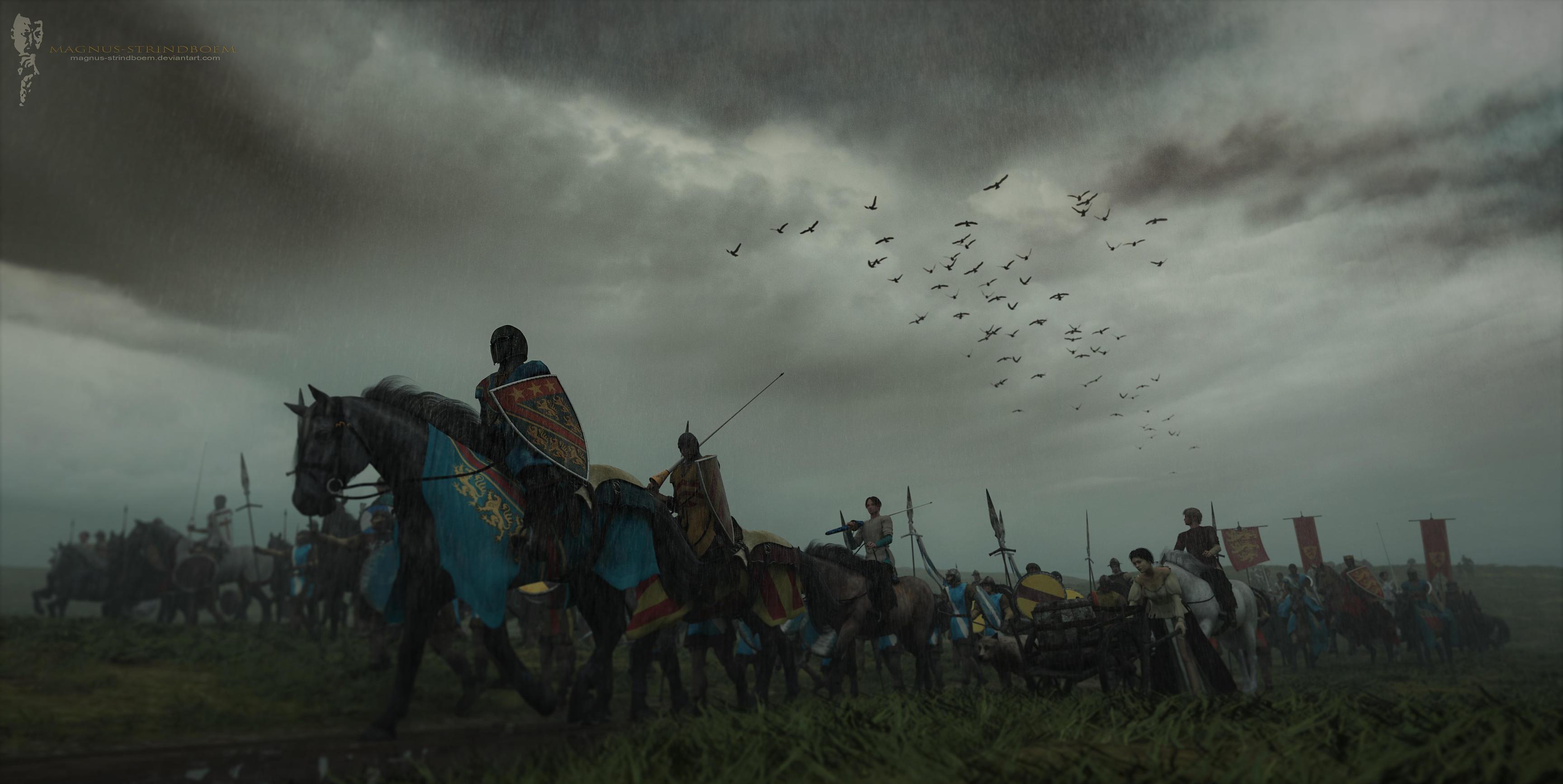 Bannockburn: The English by Magnus-Strindboem