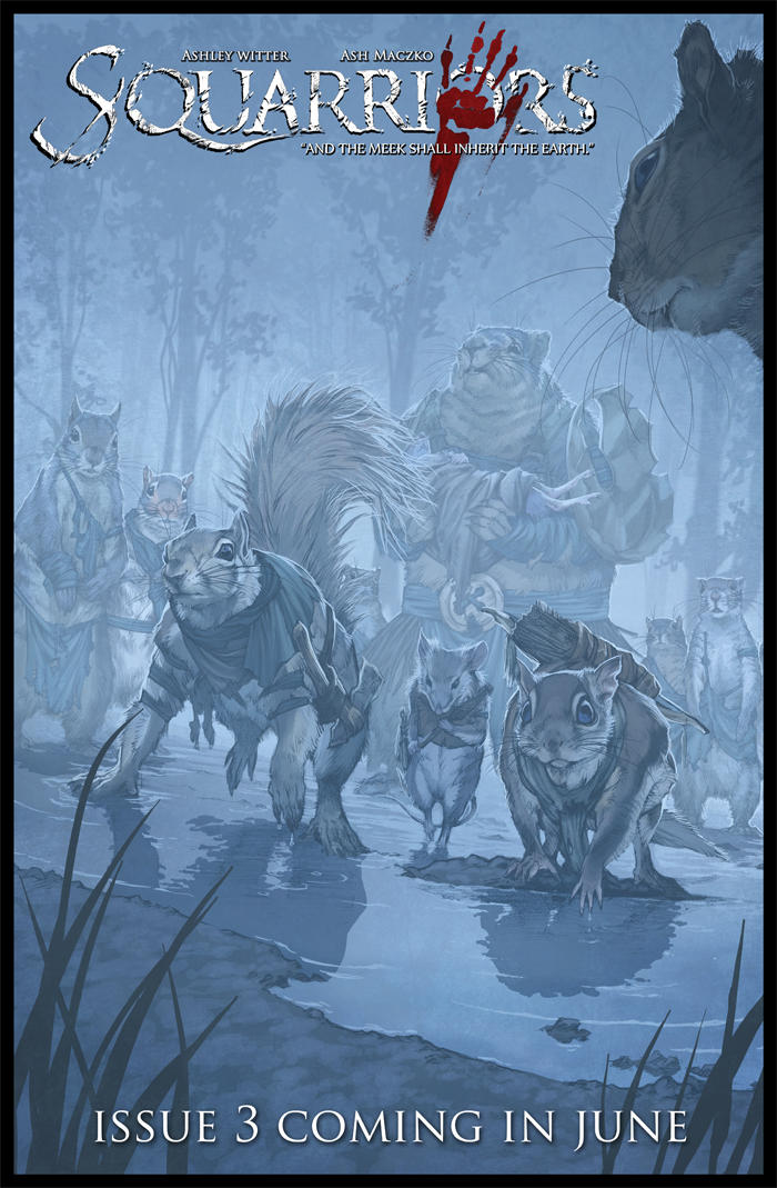 Squarriors Issue 3 preview by WittA