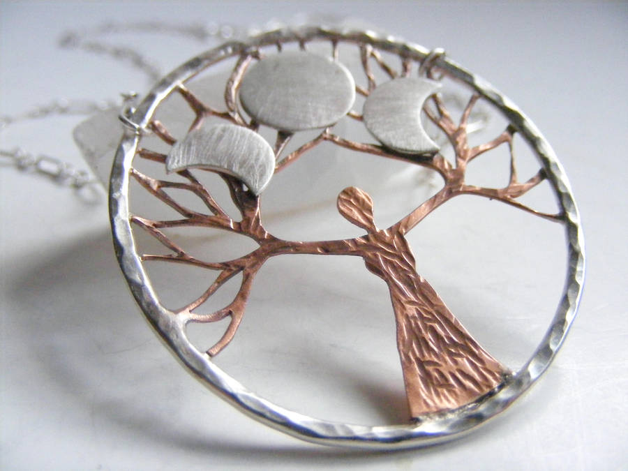 Triple Mother Goddess Tree by MoonLitCreations