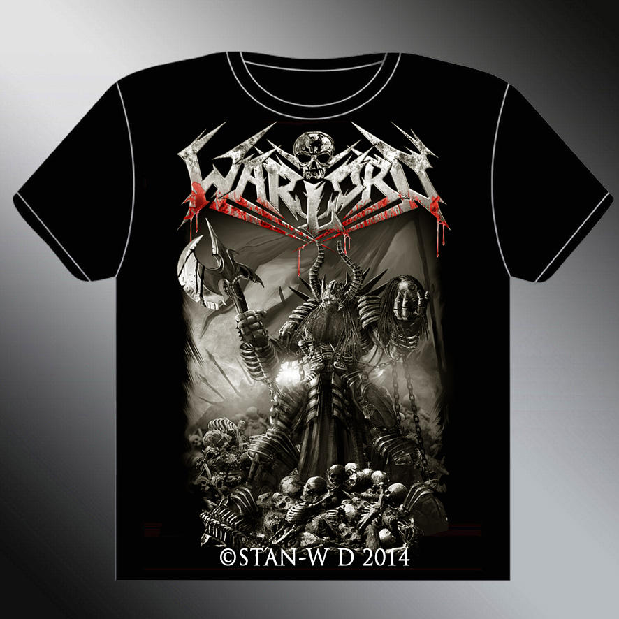 WARLORD (uk) - T-Shirt Model by stan-w-d