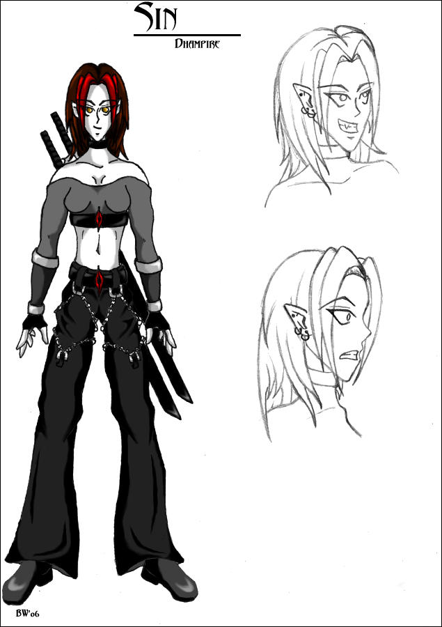 Concept Sheet - Sin by sindra