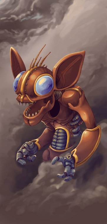Robot Gremlin by GTK666
