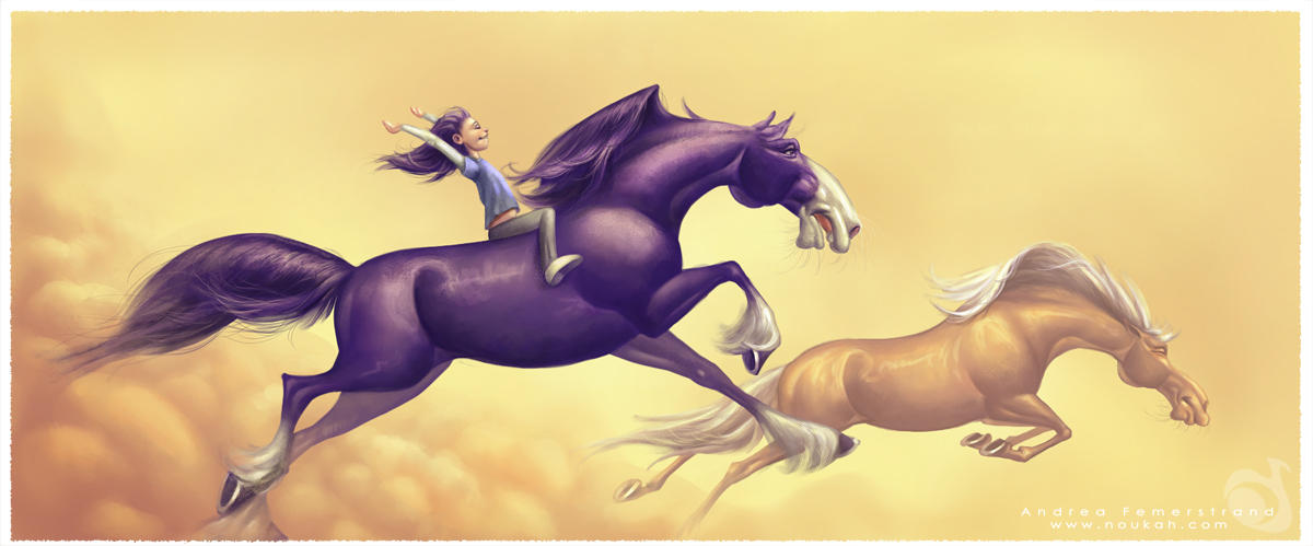 Playful Dreaming by Noukah
