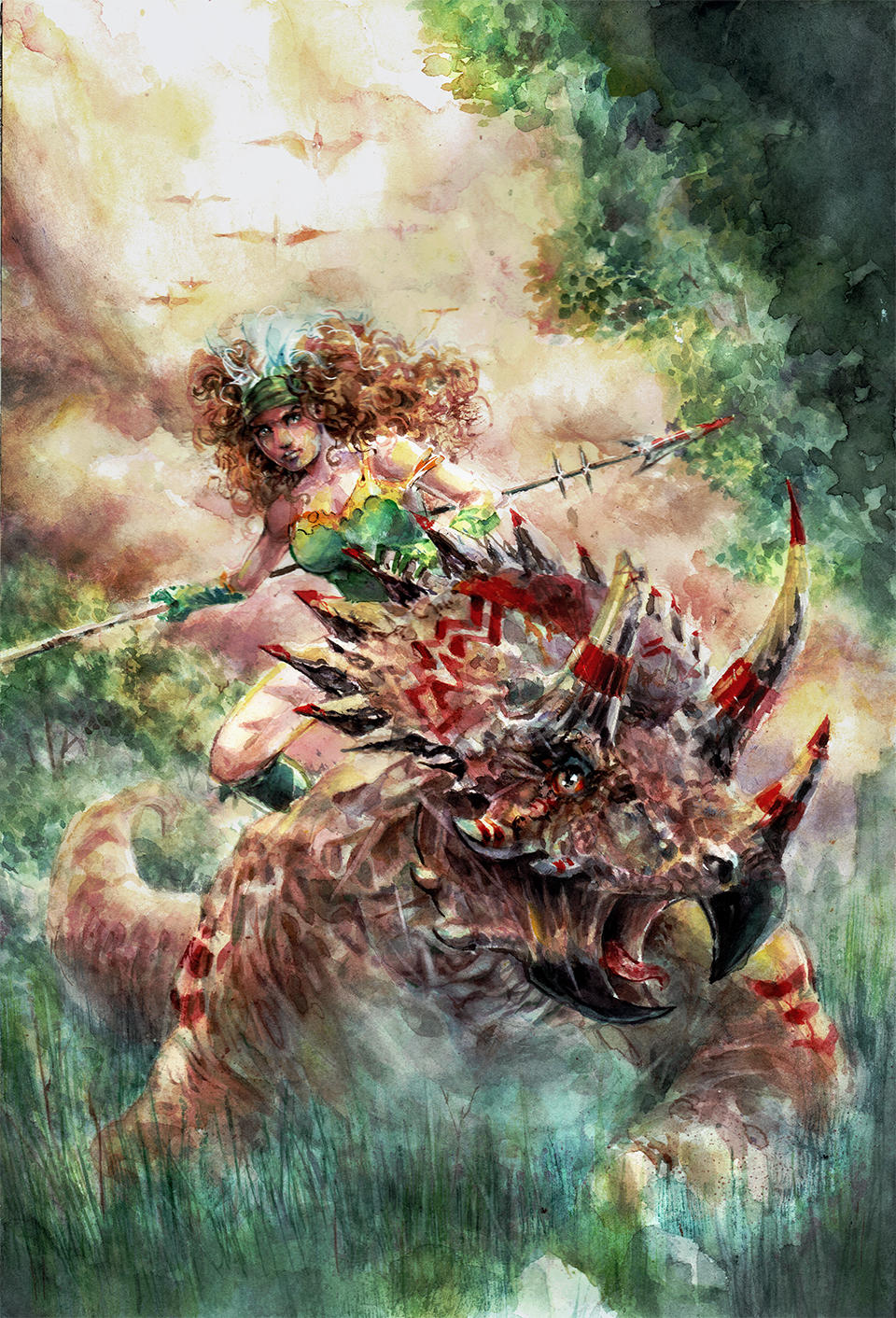 Rogue in Savage land by dreamflux1