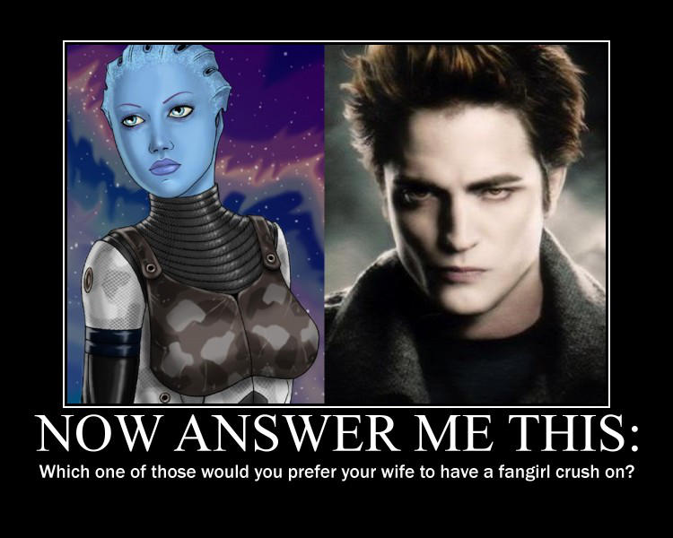 Liara Motivational Poster by NeroonCousland