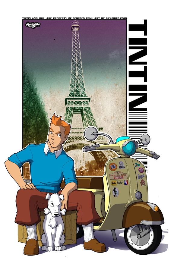 Tintin Fanart by siekfried
