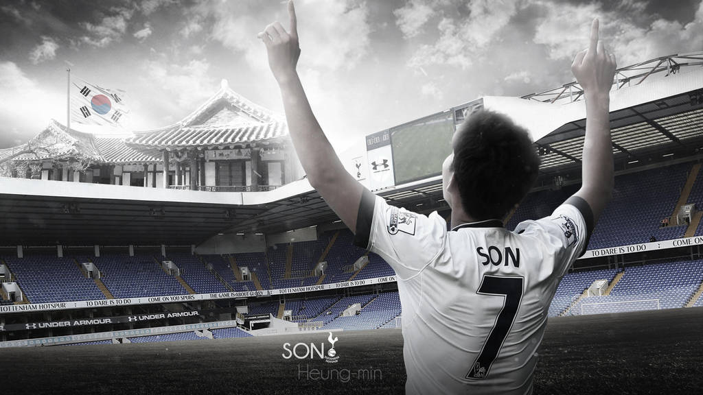 Son Heung-Min Wallpaper (Tottenham Hotspur) by RakaGFX on ...
