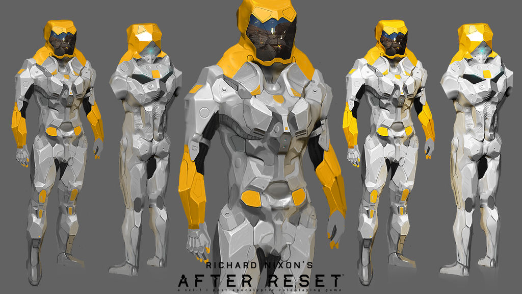 After Reset: NBC Suit 'Labrat' concept by blackcloudstudios