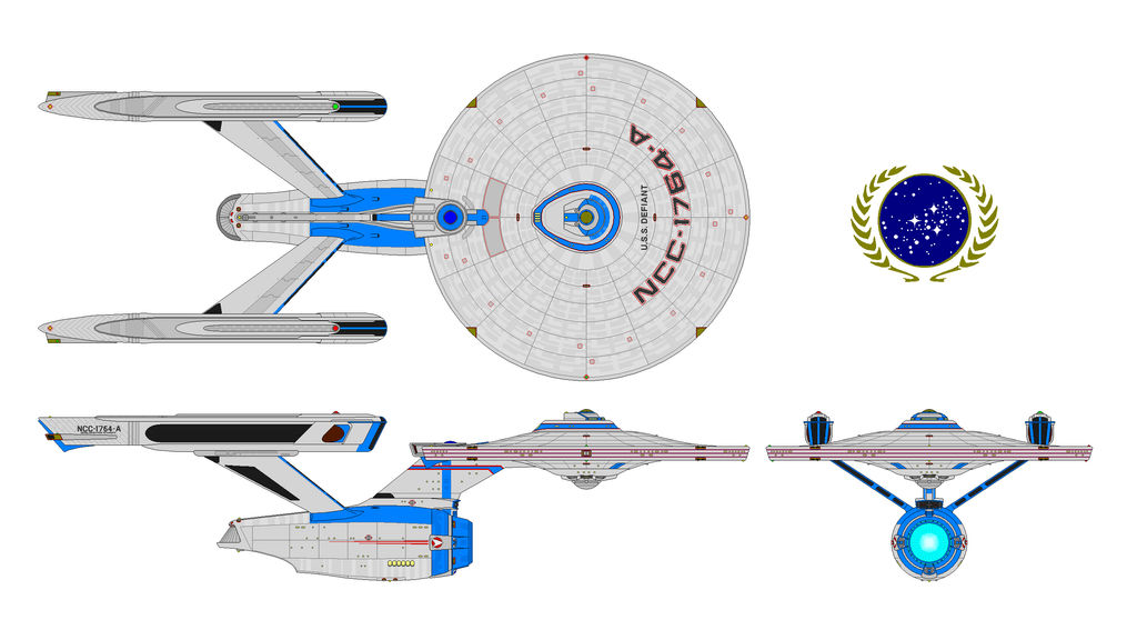 USS Defiant A by nichodo