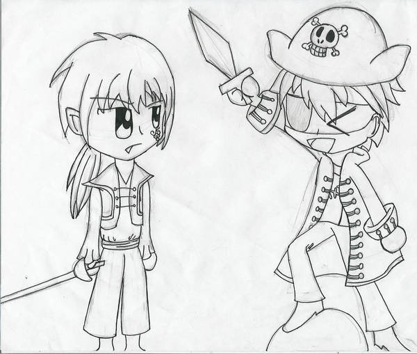 Ryoma and Neoga- Arrg by AnimeRascal