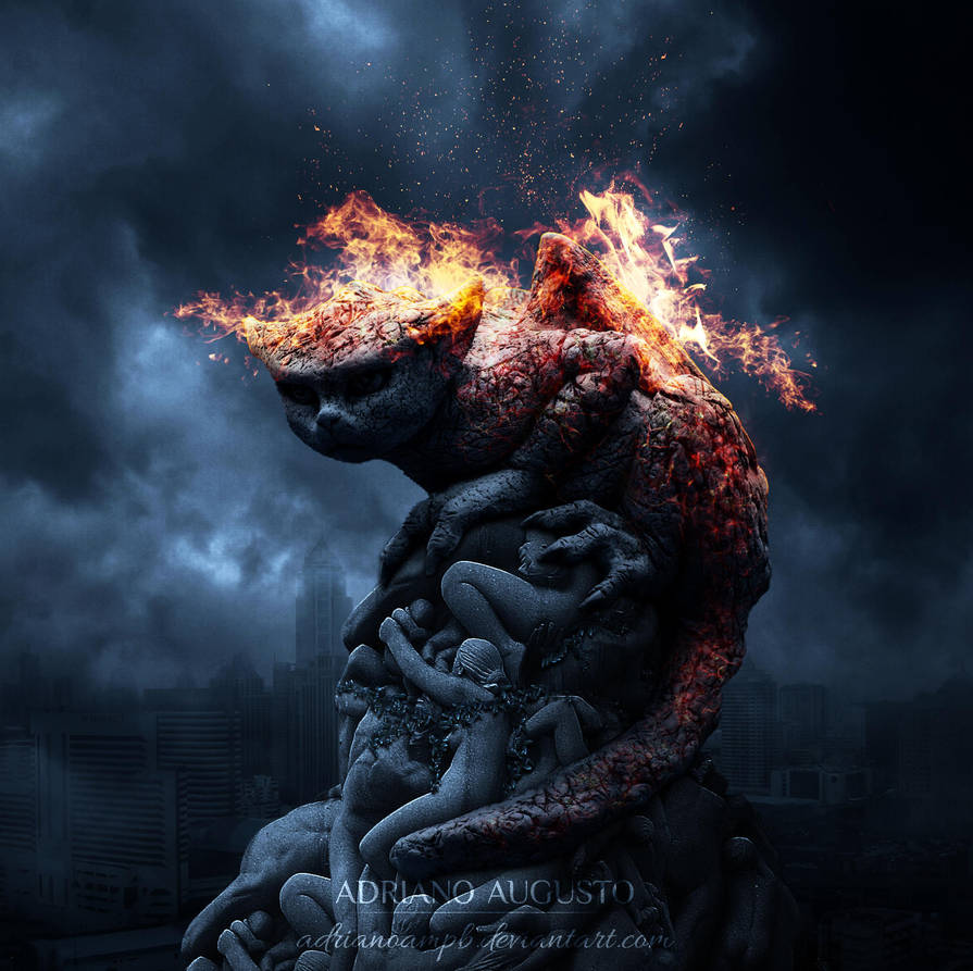 Guardian on Fire by adrianoampb Guardian on Fire by adrianoampb