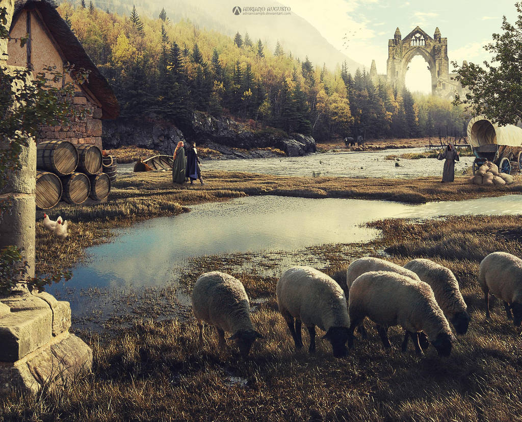 Medieval Life by adrianoampb
