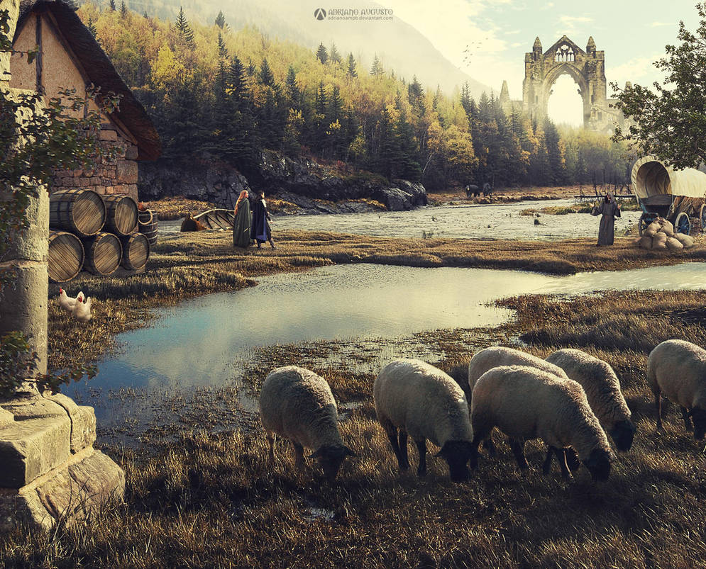 Medieval Life by adrianoampb