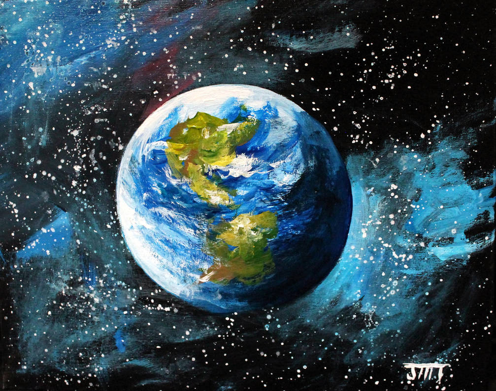 Earth by ThisArtToBeYours on DeviantArt