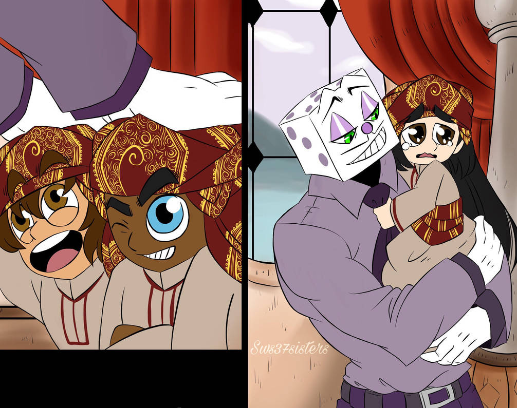 My oc and king dice by narutowarriorsoc on DeviantArt