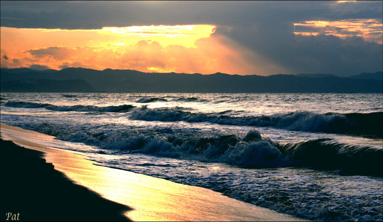 Tramonto nella sabbia by Patguli