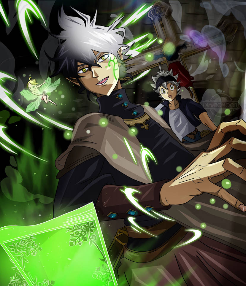  Black  Clover  Chapter 154 Yuno  Asta  Grimoire Anime by 