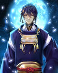 Touken ranbu - Mikazuki Munechika by eagleDB
