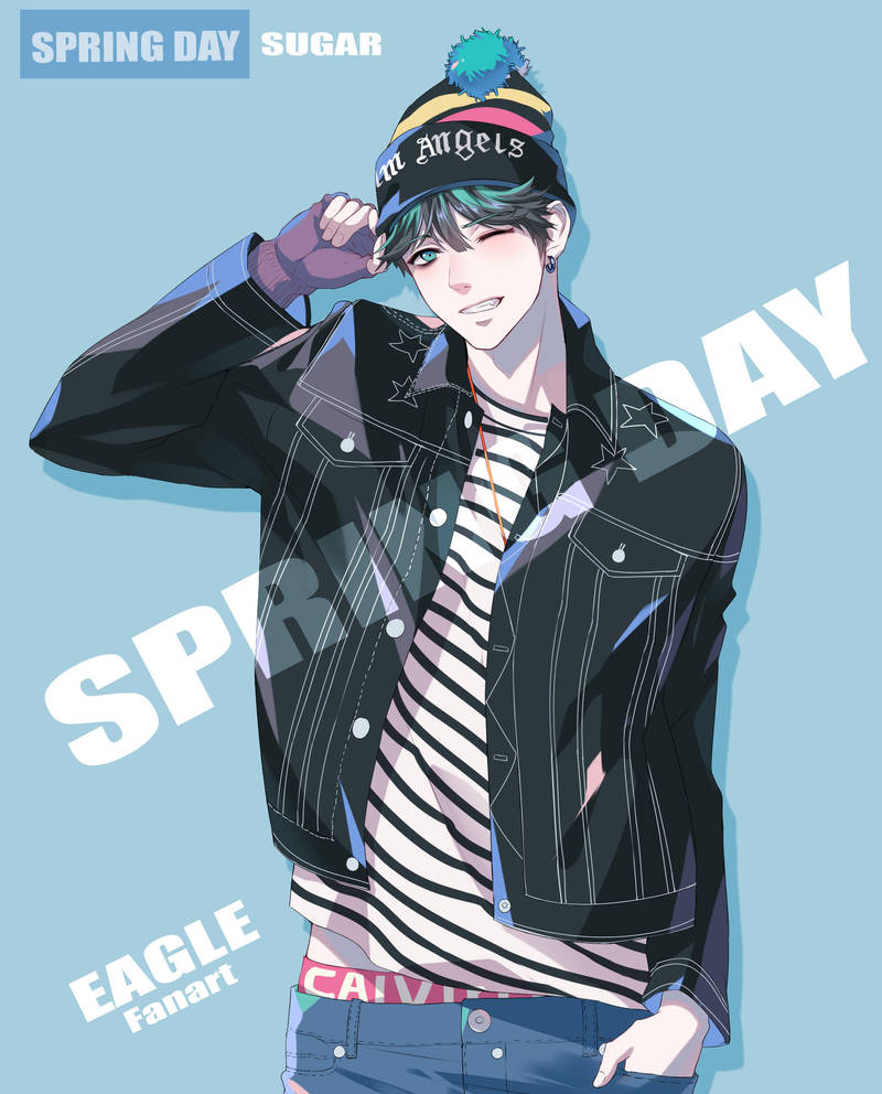 BTS-Fan art Suga by eagleDB BTS-Fan art Suga by eagleDB