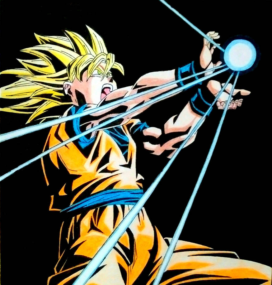 Goku Kamehameha by phkfrost on DeviantArt