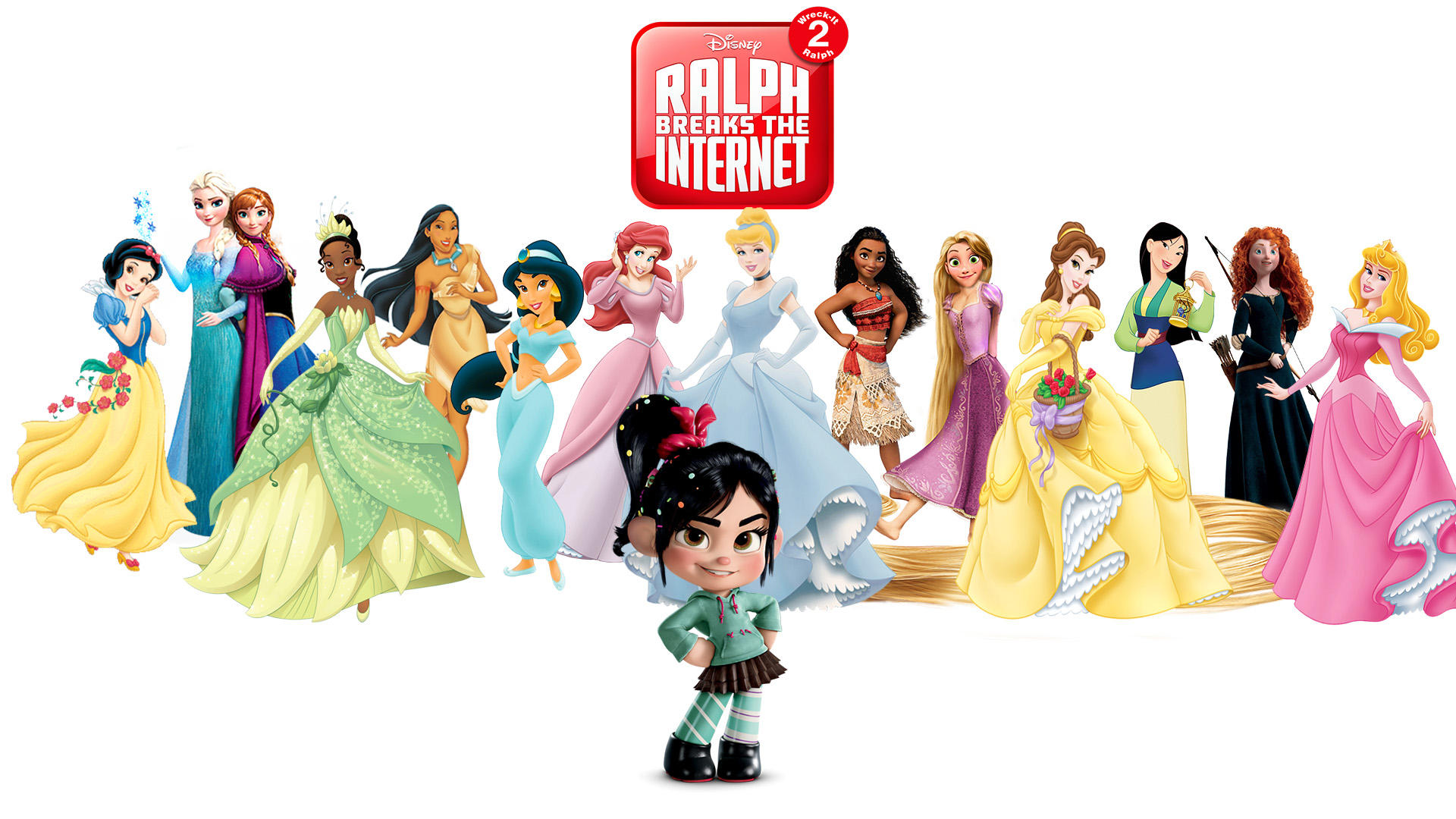 Wreck-It Ralph 2: Disney Princess Wallpaper by The-Dark-Mamba-995 on