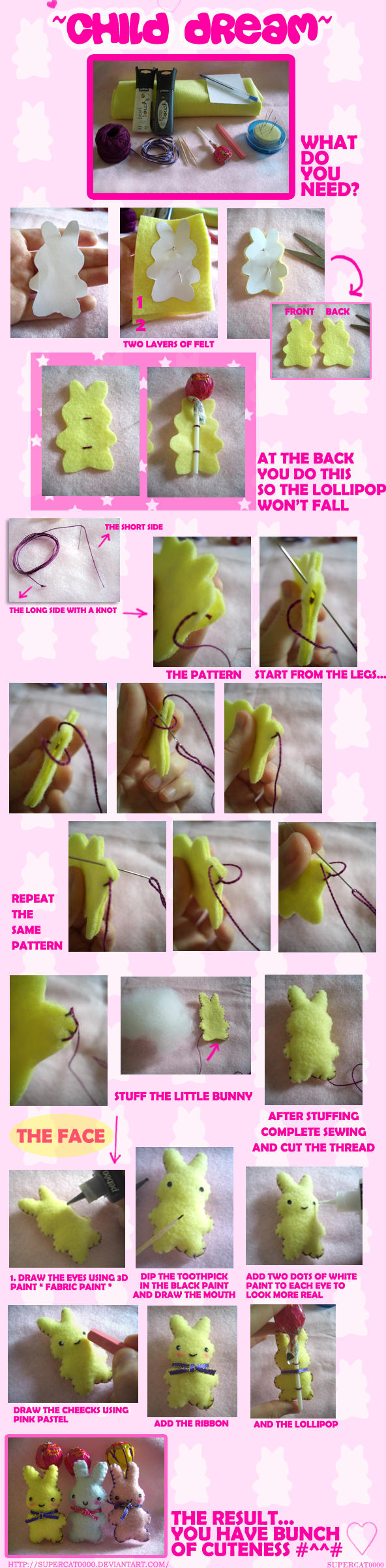 Child Dream .Bunny. tutorial by SuperCat0000