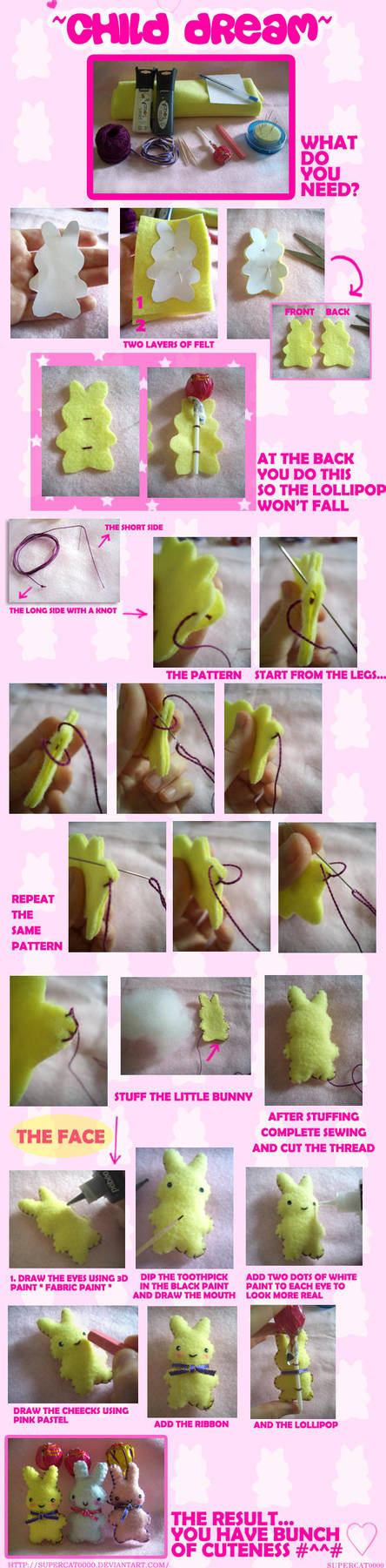 Child Dream .Bunny. tutorial by SuperCat0000