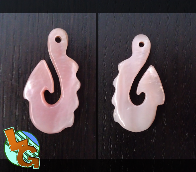 Hei Matau Shell Charm by Heros-Shadow