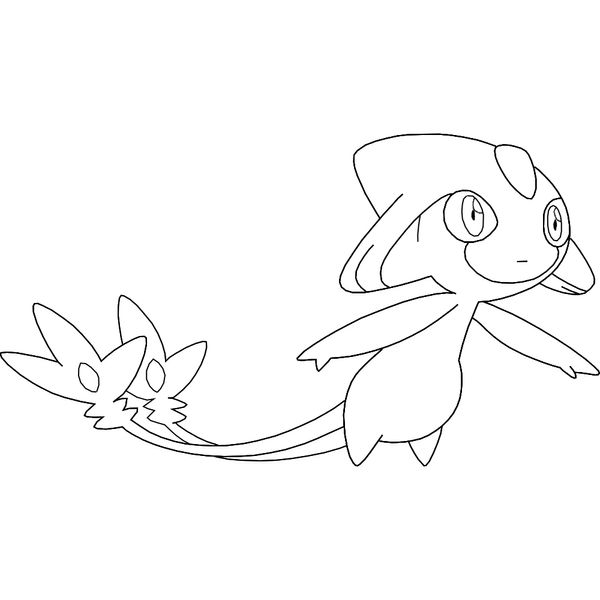 Free Azelf Template by BehindClosedEyes00