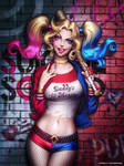 Harley Quinn (redraw) by AyyaSAP
