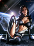 Miranda Lawson (Mass Effect) by AyyaSAP