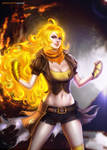 Yang RWBY by AyyaSAP