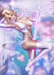 Pole Dancer Mercy (commission) by AyyaSAP