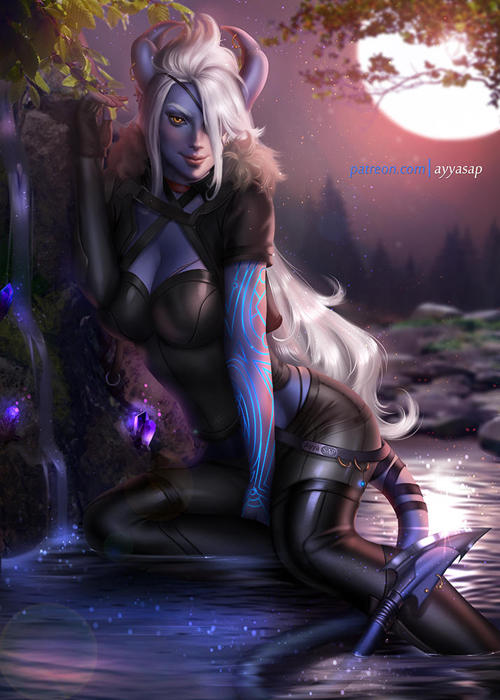 Zaan (OC commission) by AyyaSAP