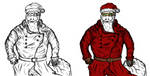 Saving Christmas line and colour test by RetSamys