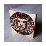 Daily22 a - Pyrography: The Wooden Princess by RetSamys