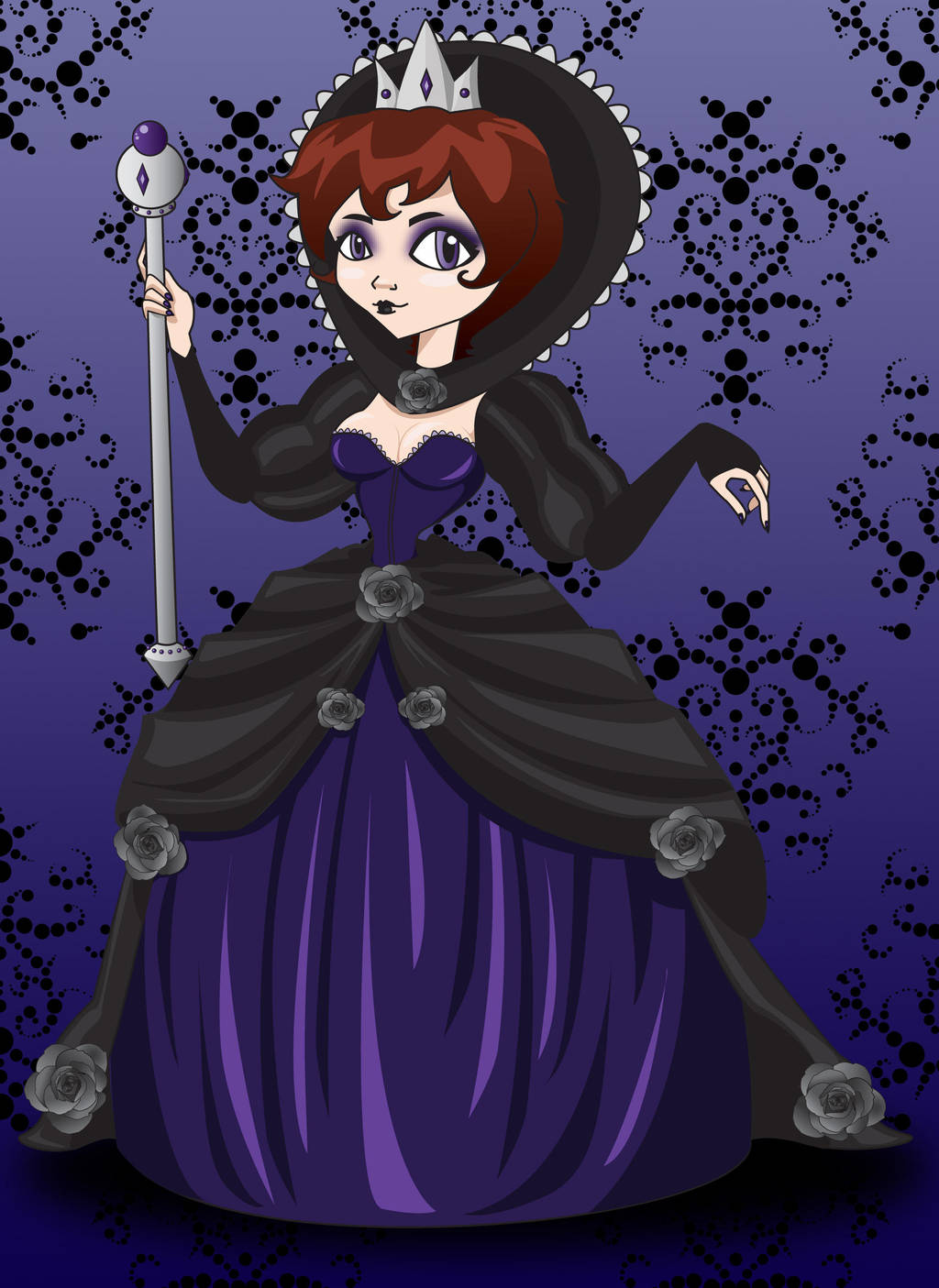 The Black Queen by IndigoFlamingo